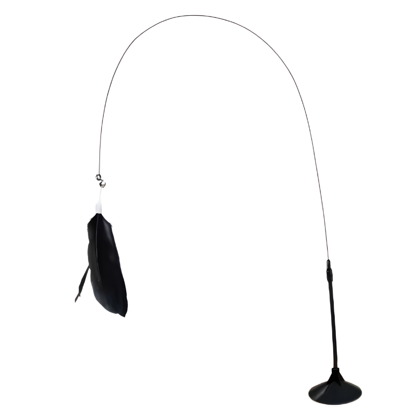 Canne a pêche pour chat