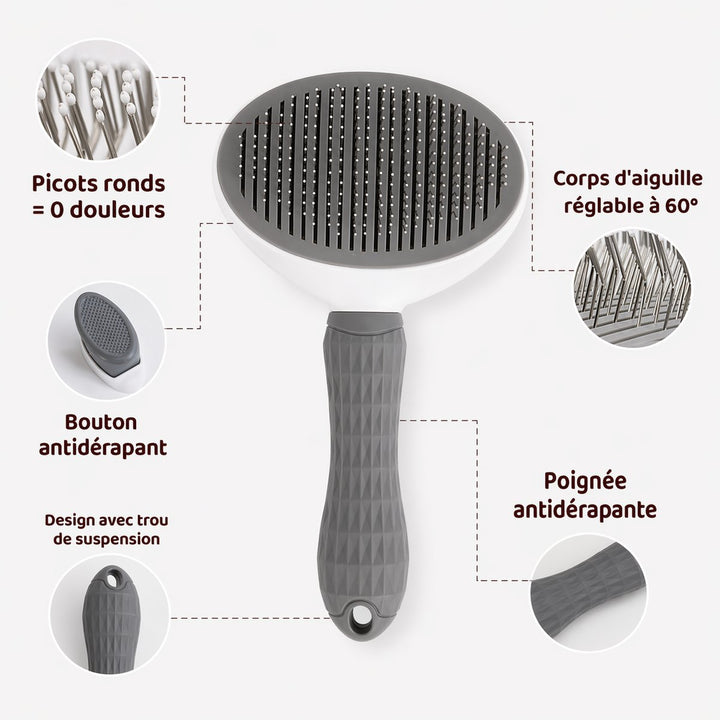 Brosse auto-nettoyante Brossouf
