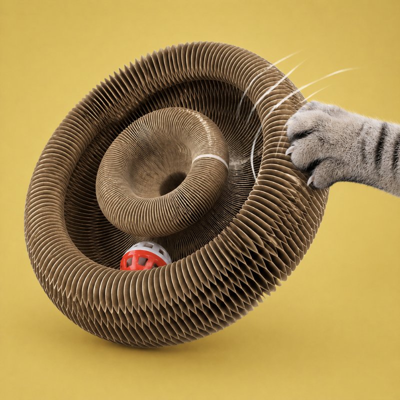 Griffoir interactif pour chat - Griffouf